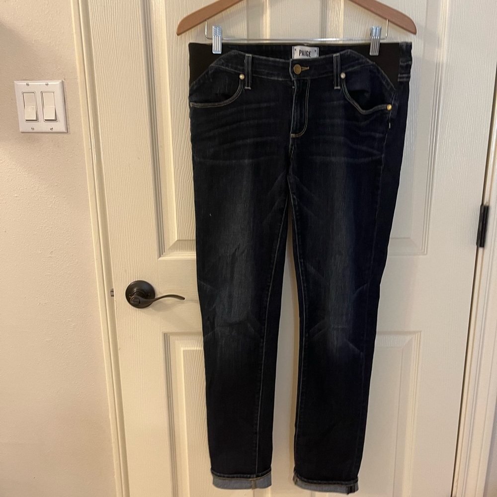 PAIGE Maternity Skinny Jeans Sz 28